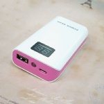 Colorful power bank lipstick style backup battery 2,200mAh